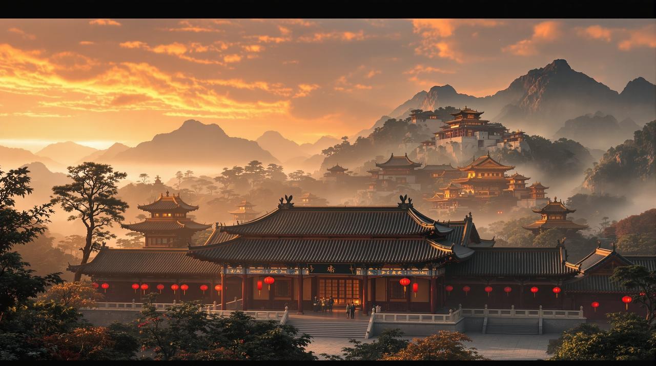 韩国影院影视作品《古韵长安》海报